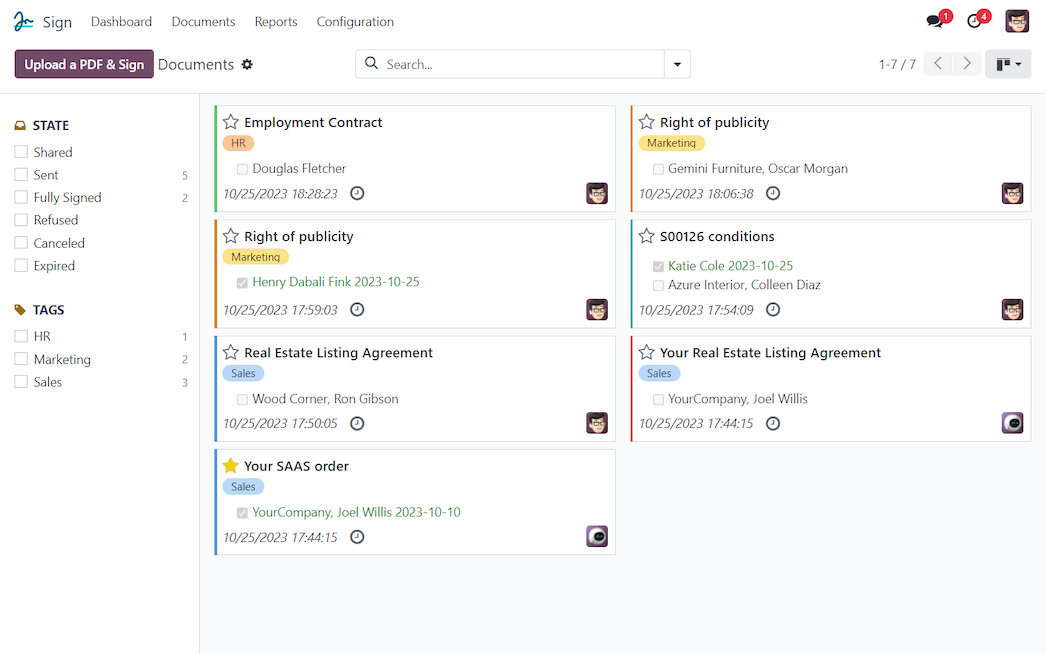 برنامج أودو المحاسبي