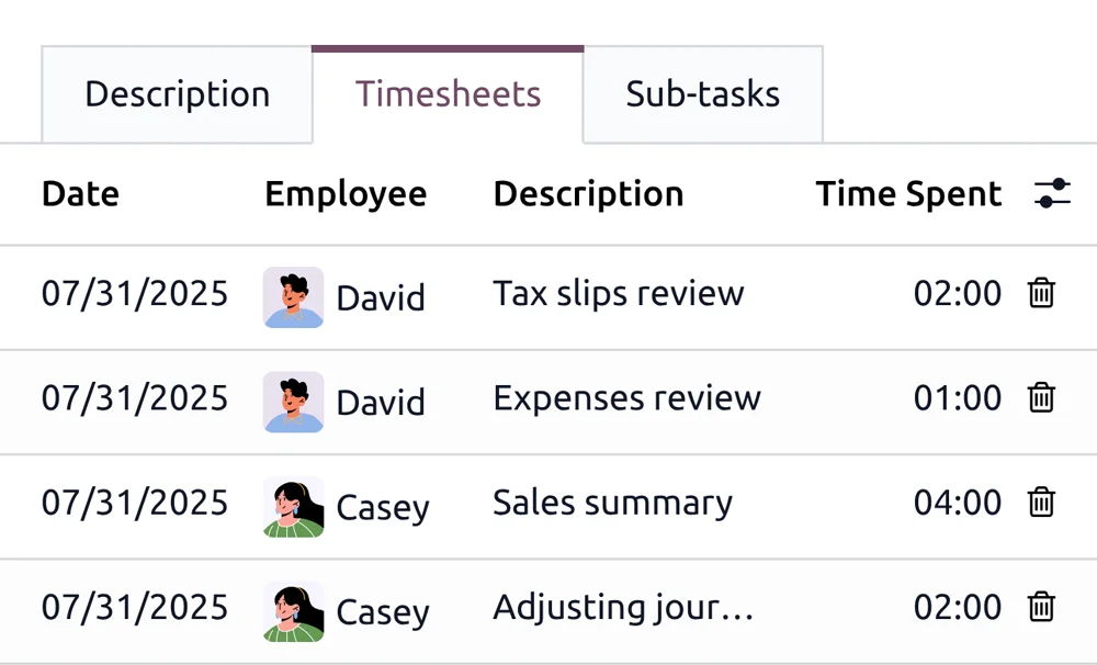 برنامج أودو لشركات الاستشارات
